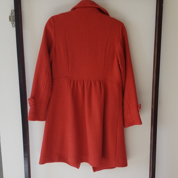 Olive des Olive Burnt Orange Coat - Picture 2 of 5